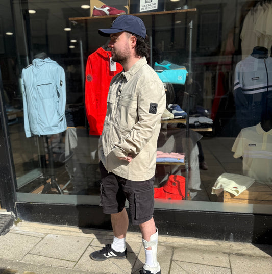 Marshall Artist Vanguard Overshirt Stone - RD1 Clothing