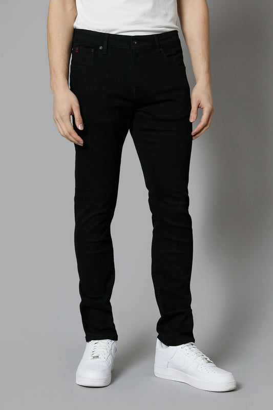 DML Dakota Slim Fit Jeans In Deep Black