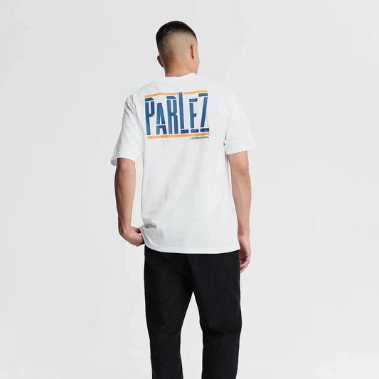 Parlez Waller T-Shirt In White - RD1 Clothing