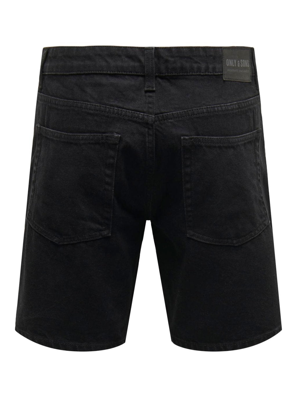Only & Sons Edge Denim Shorts Black