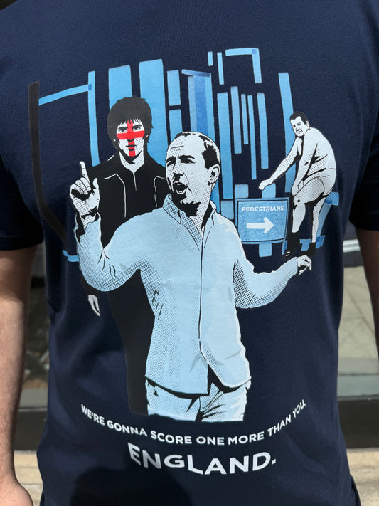 Pre-order: RD1 Nah Nah England T-Shirt in Navy