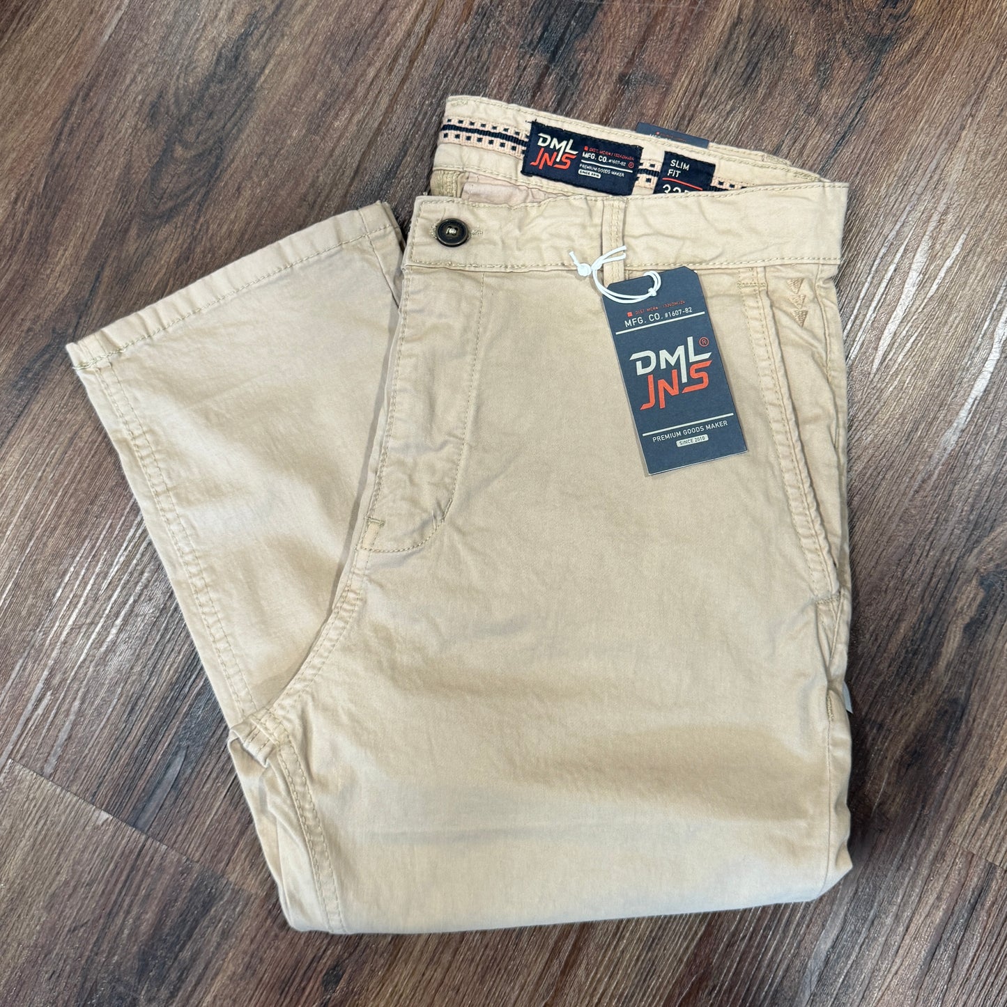 DML Hopkins Chino Trouser Stone