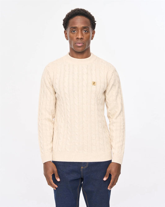 Gabicci Vintage Temor Knitted Jumper Cream