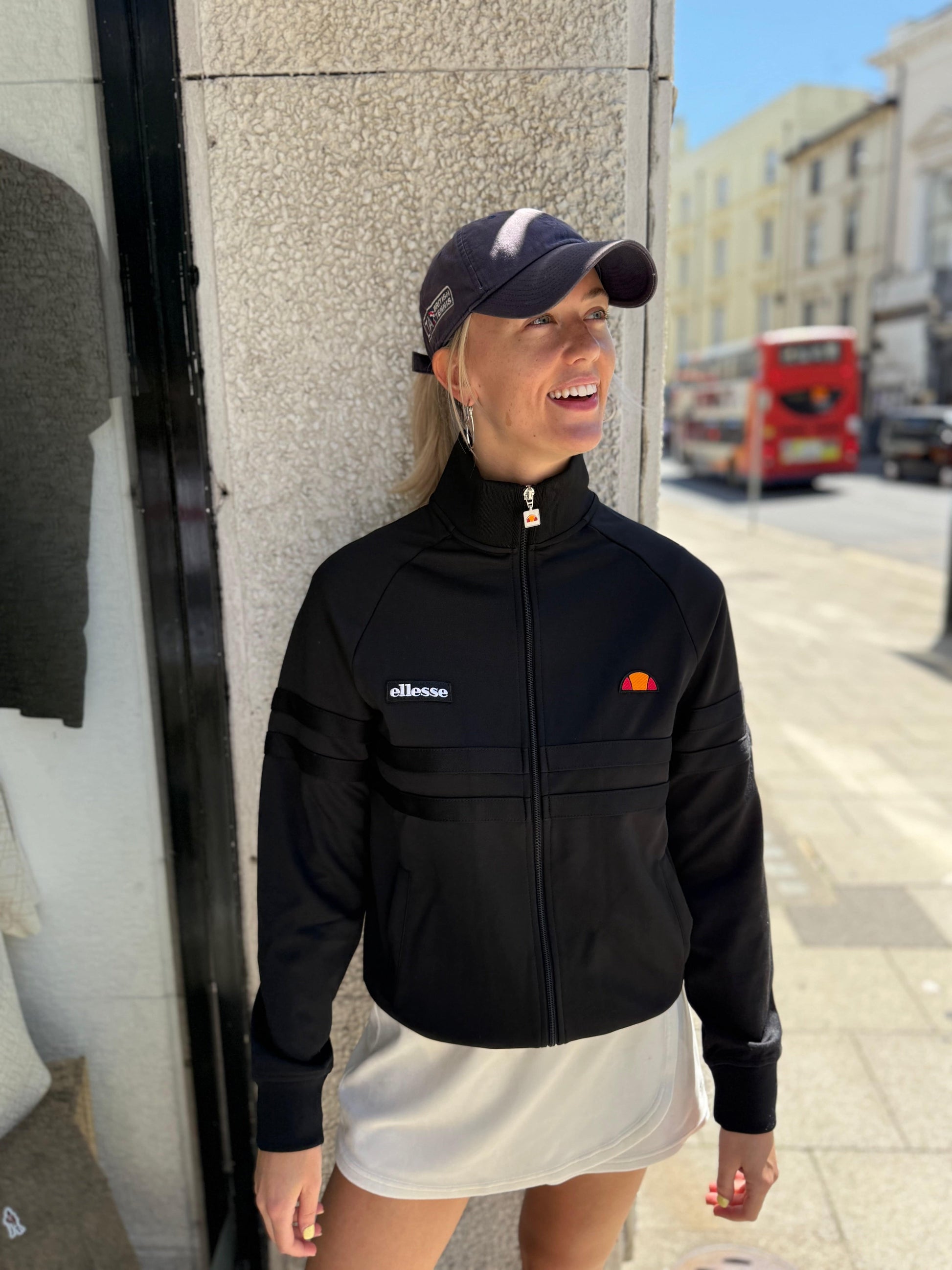 Ellesse Rimini Track Top In Black Mono - RD1 Clothing