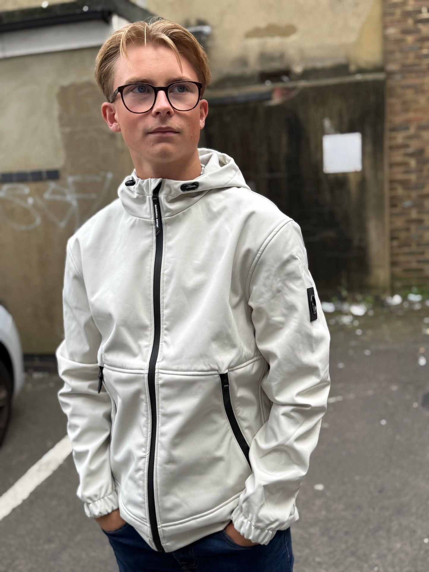 Marshall Artist Prova Softshell Jacket Silverbirch