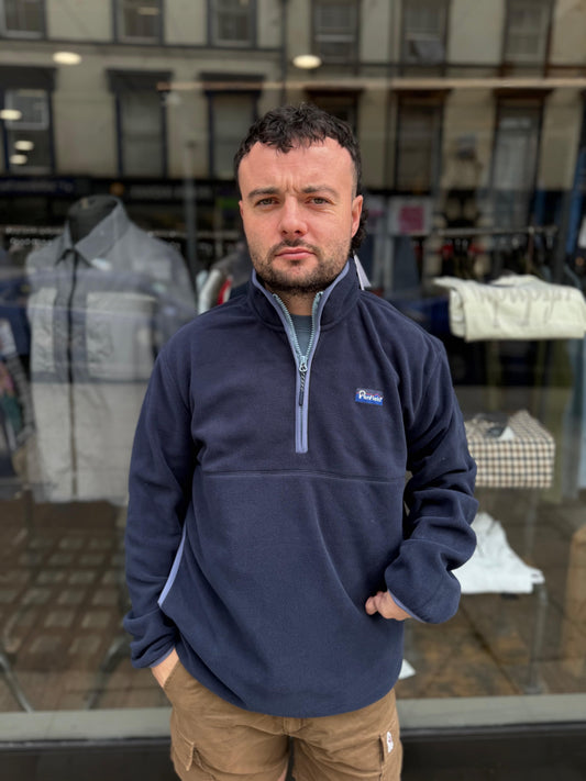 Penfield Graylock Quater Zip Fleece Navy - RD1 Clothing