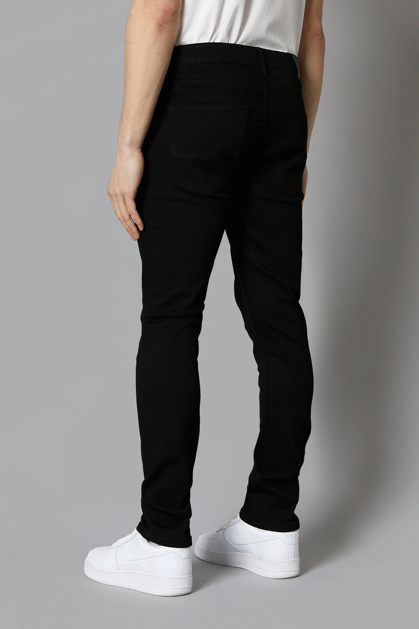 DML Dakota Slim Fit Jeans In Deep Black
