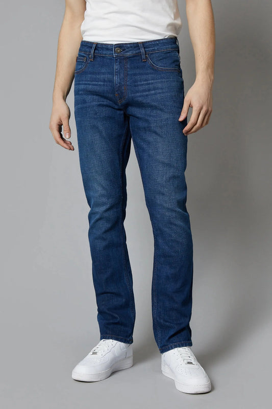 DML Alaska Straight fit Jean In Dark Blue