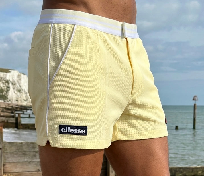 Ellesse Tortoreto Short Light Yellow - RD1 Clothing