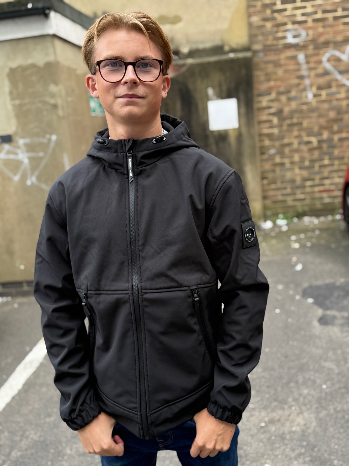 Marshall Artist Prova Softshell Jacket Black