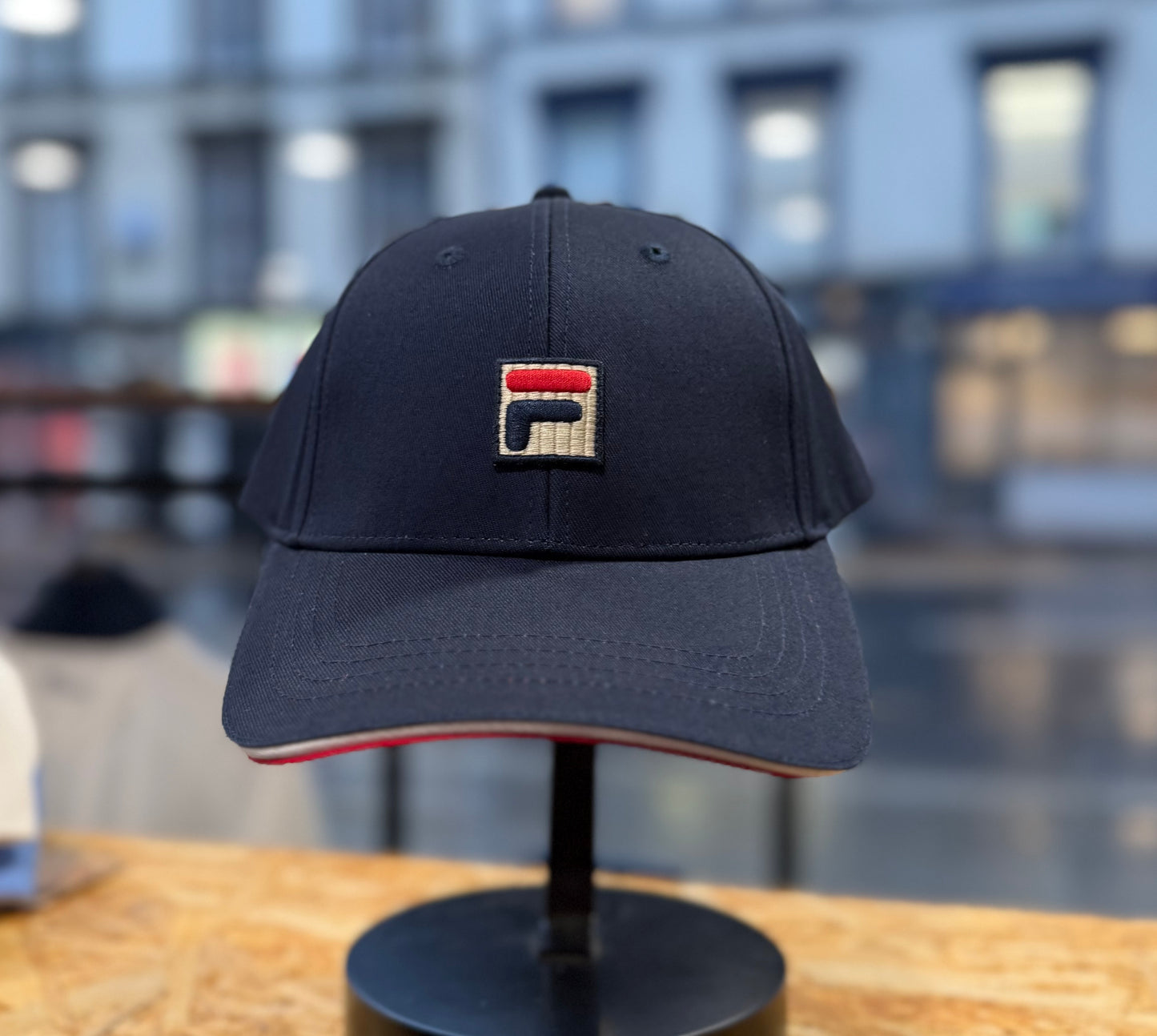 Fila Tantam Classic 6 Panel Fasten Cap Navy - RD1 Clothing