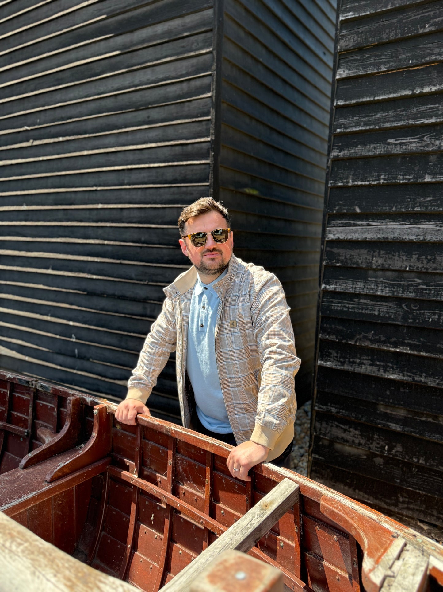 Gabicci Vintage Theo Harrington Jacket in Adriatic