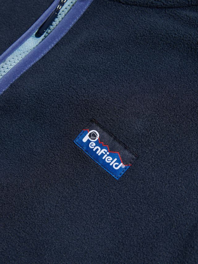 Penfield Graylock Quater Zip Fleece Navy - RD1 Clothing
