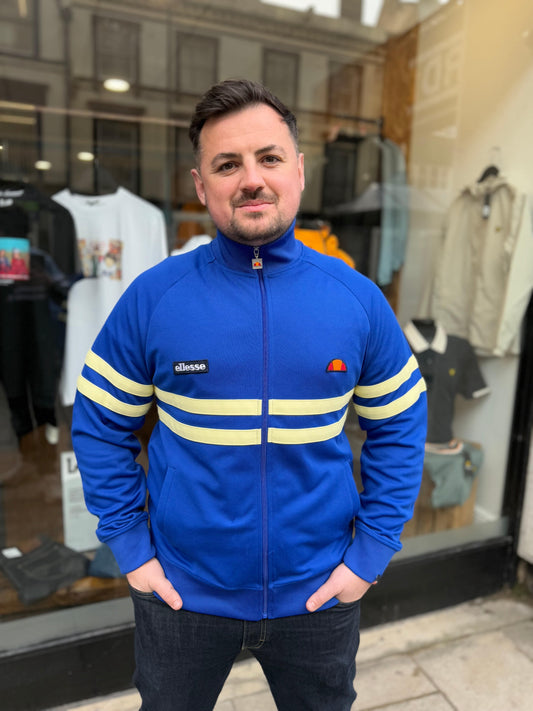Ellesse Rimini Track Top Blue/Yellow - RD1 Clothing