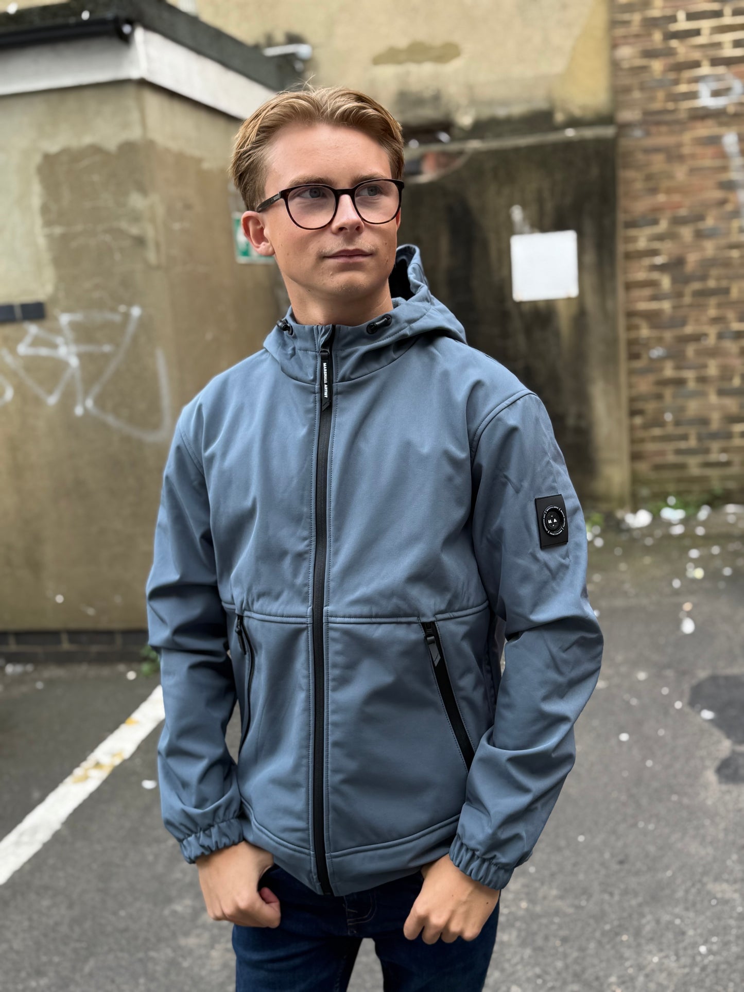Marshall Artist Prova Softshell Jacket Storm Grey