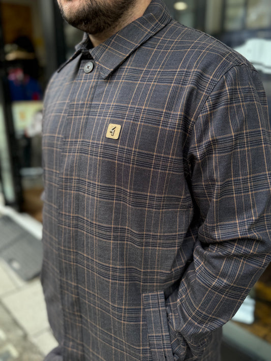 Gabicci Vintage Houghton Mac Charcoal