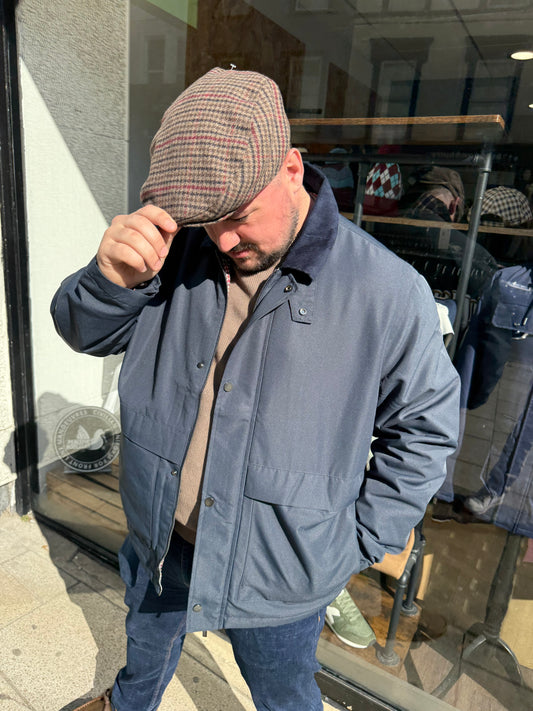 Tweed Flat Cap Brown