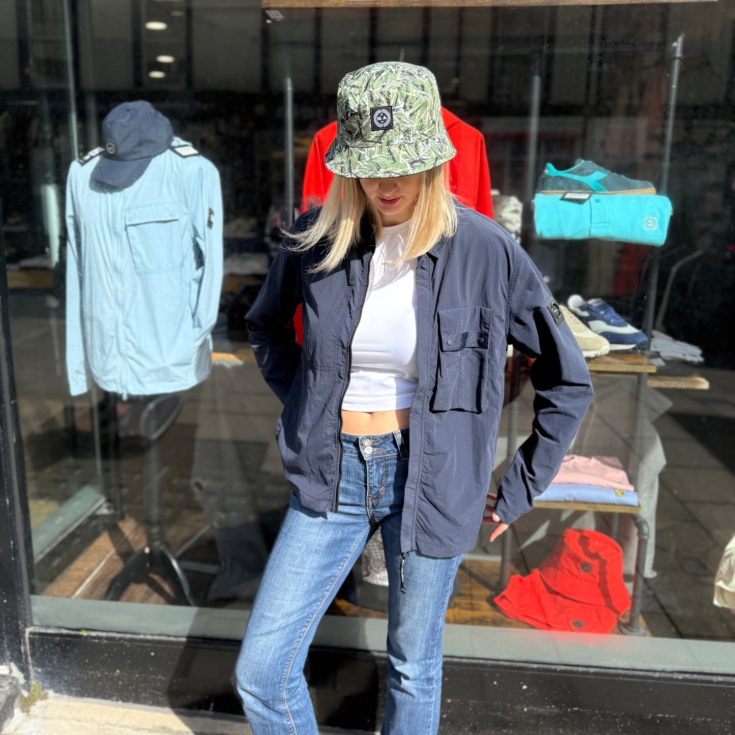 Marshall Artist Woodvale Overshirt Navy - RD1 Clothing