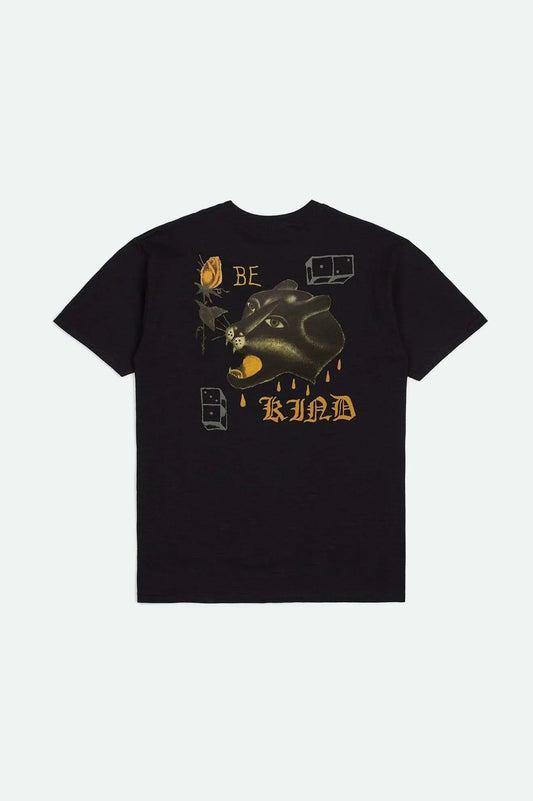 Brixton Be Kind T-Shirt Black 