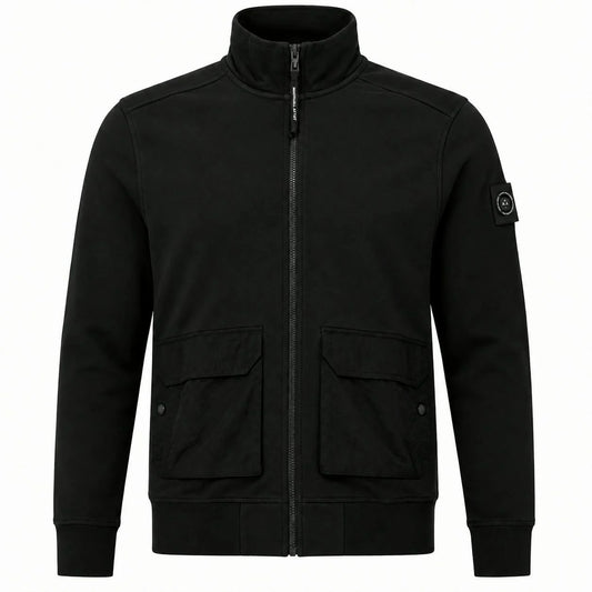 Marshall Artist Streatham Full Zip Sweatshirt Black