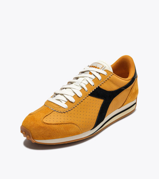 Diadora Rally Punched Orange Mustard