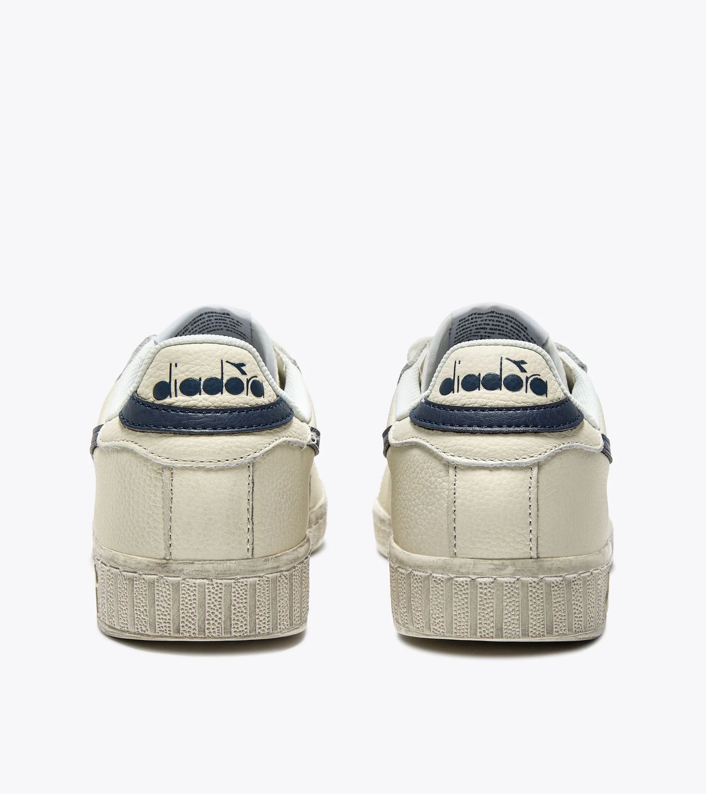 Diadora Game L Low Waxed White/Blue Caspian Sea - RD1 Clothing