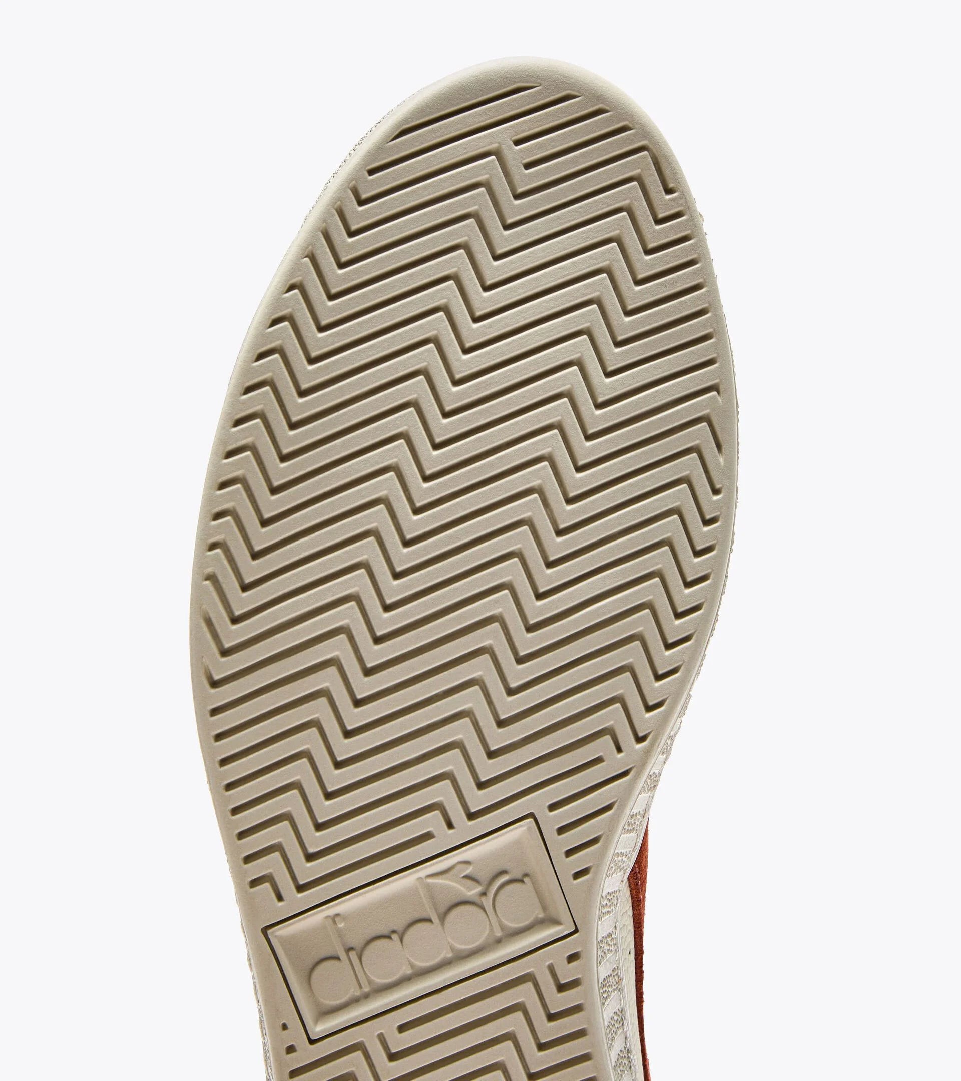 Diadora Game L Low Waxed Suede Pop White/Rust - RD1 Clothing