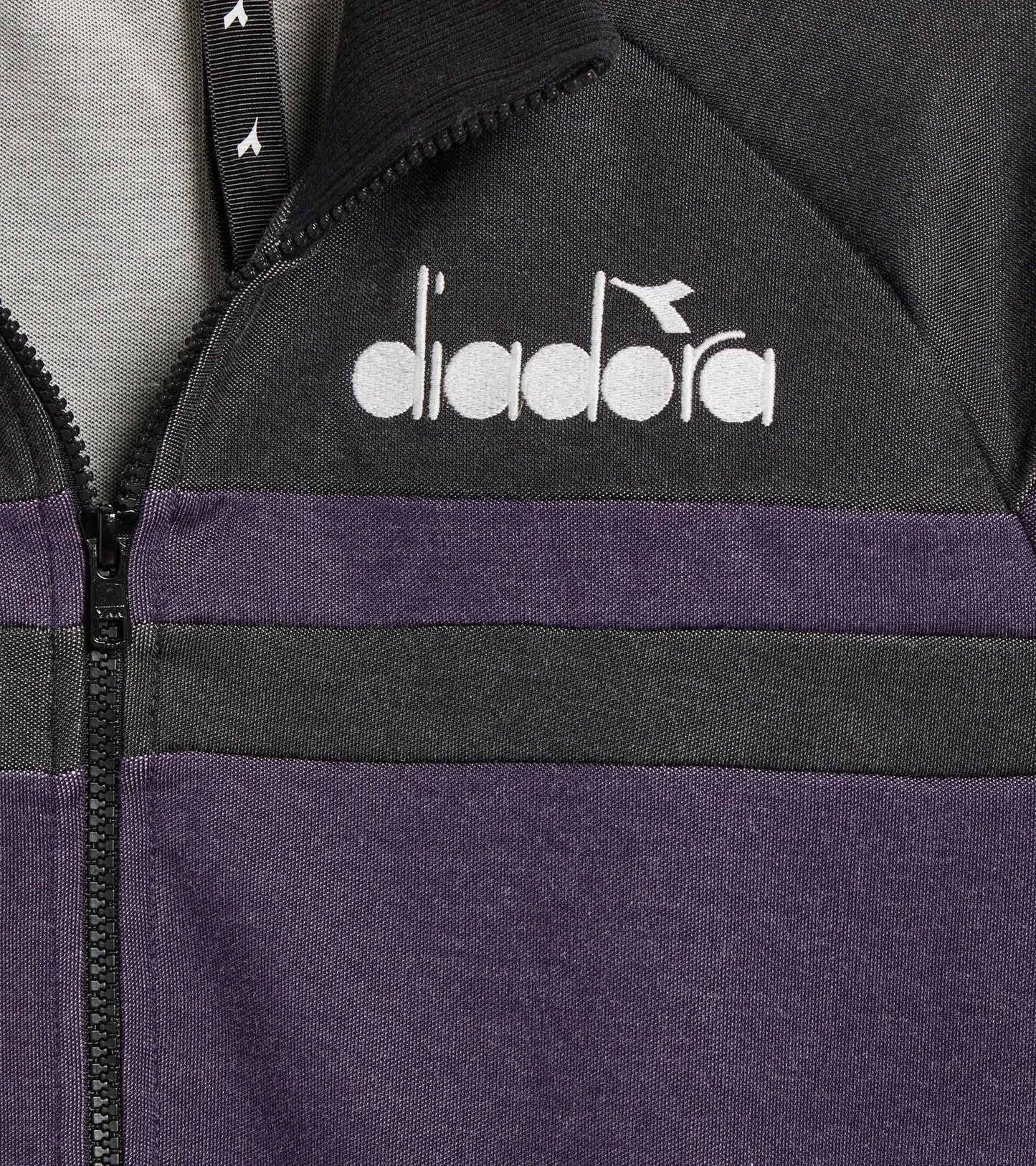 Diadora Jacket 80s In Black/Crown Jewel