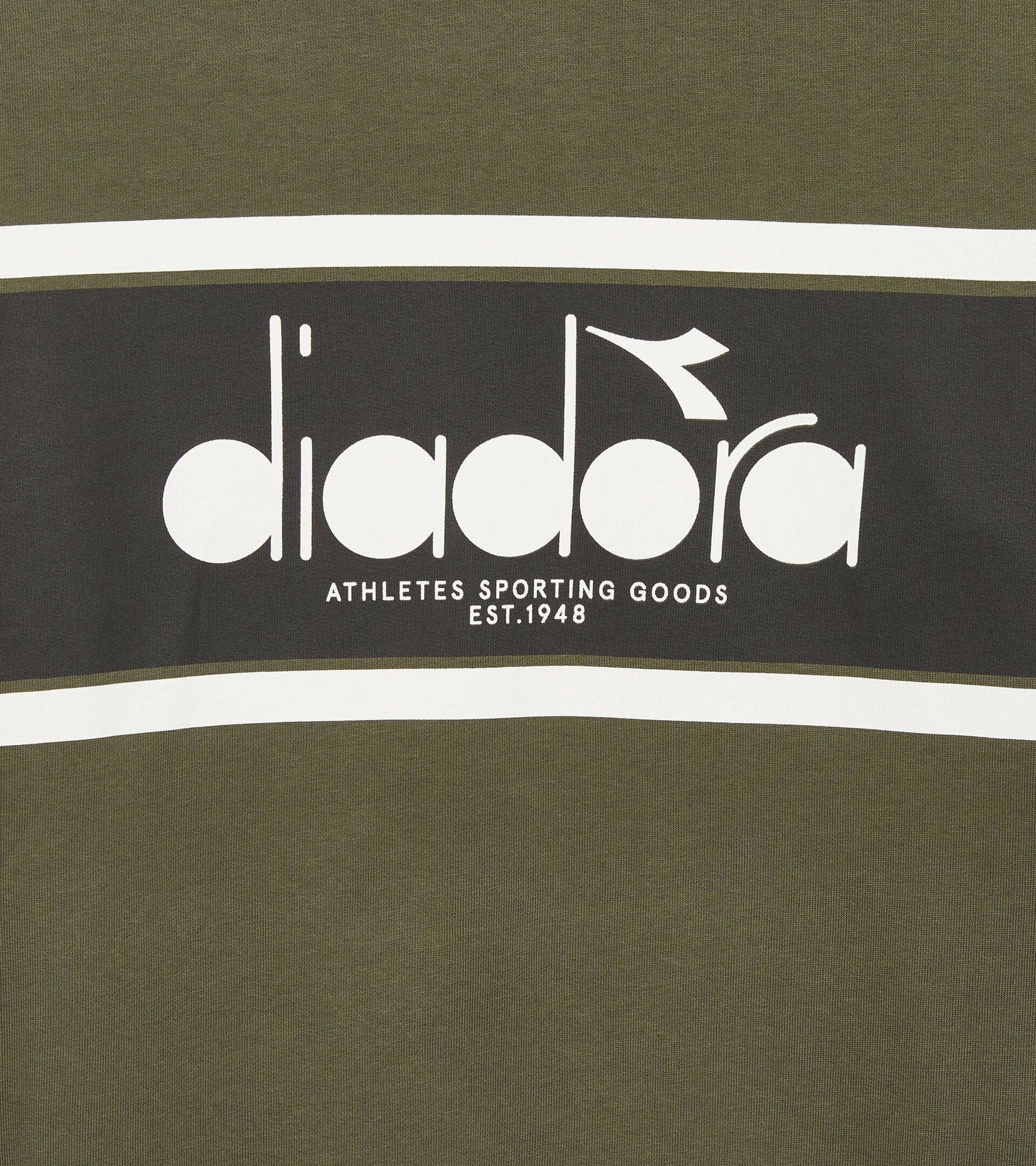Diadora Logo Sweatshirt Green Rifle - RD1 Clothing