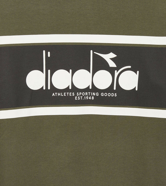 Diadora Logo Sweatshirt Green Rifle