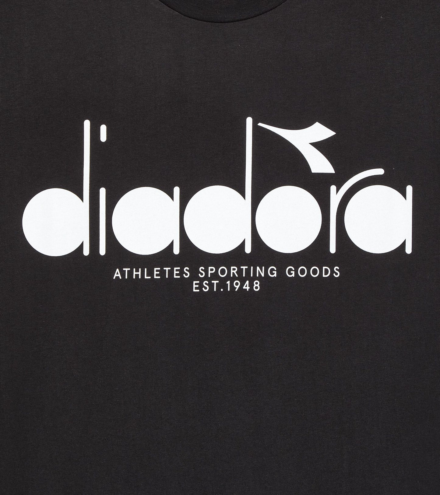 Diadora Logo T-SHIRT Black