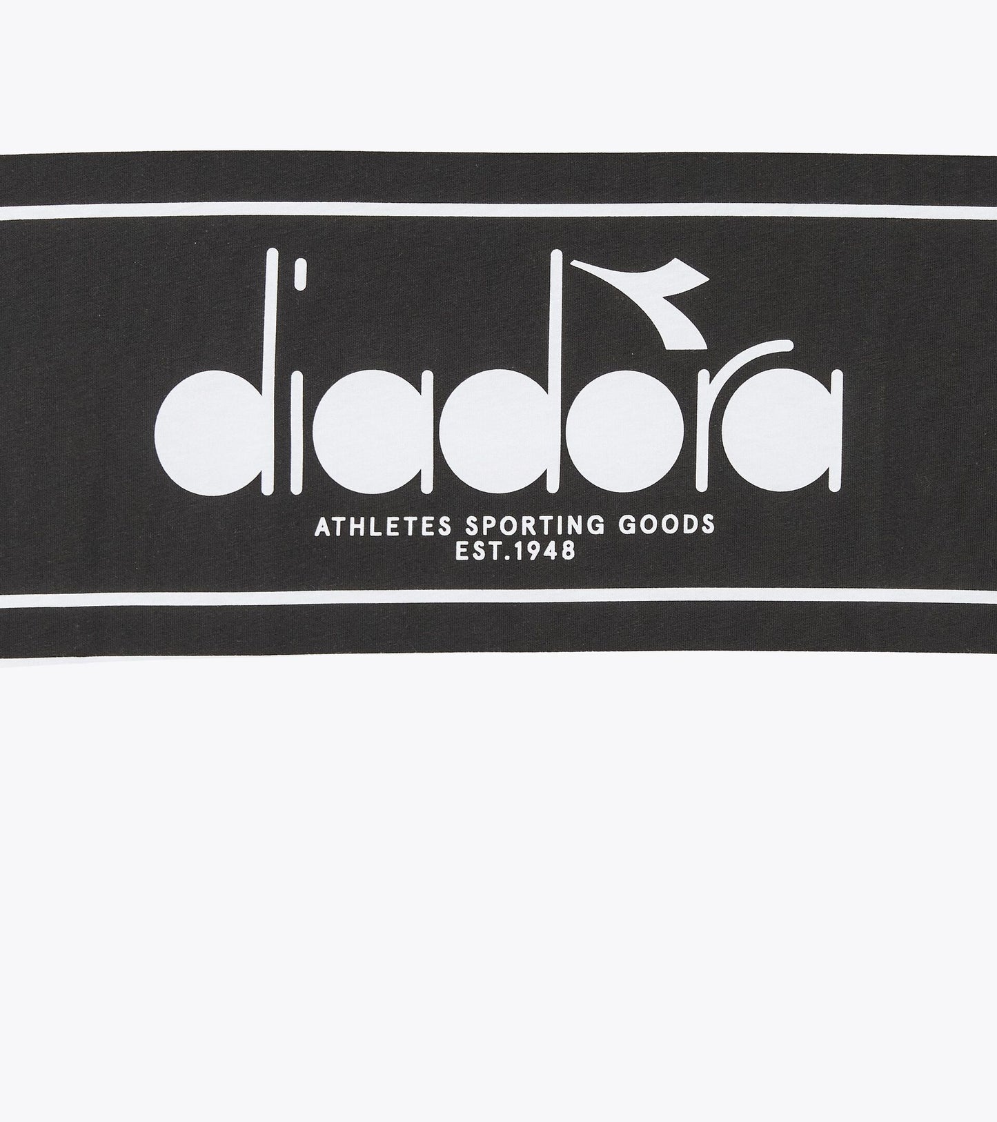 Diadora Logo T-SHIRT White/Black