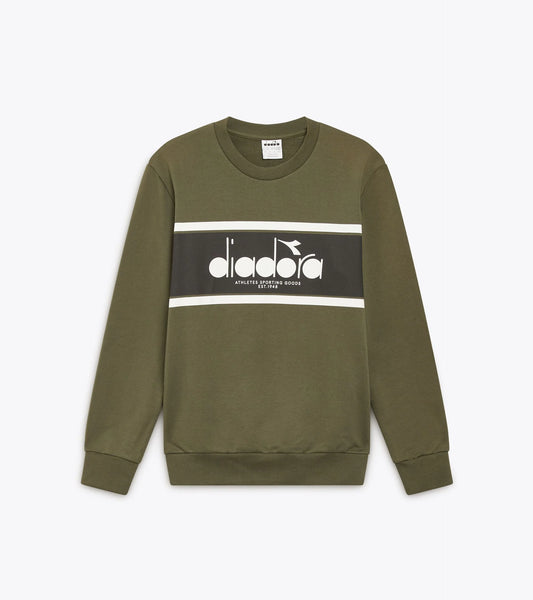Diadora Logo Sweatshirt Green Rifle