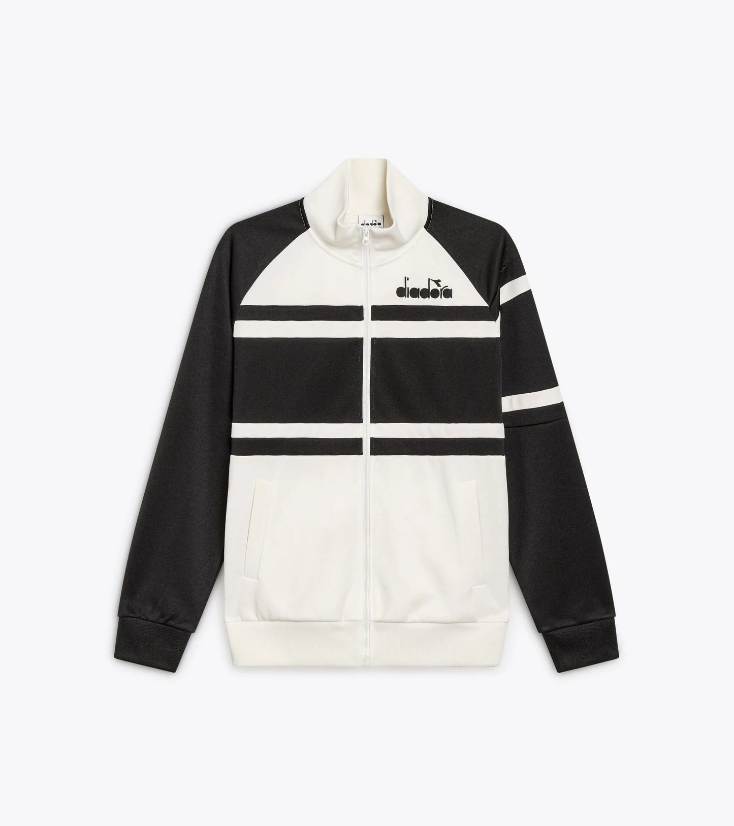 Diadora 80s Track Jacket White/Black