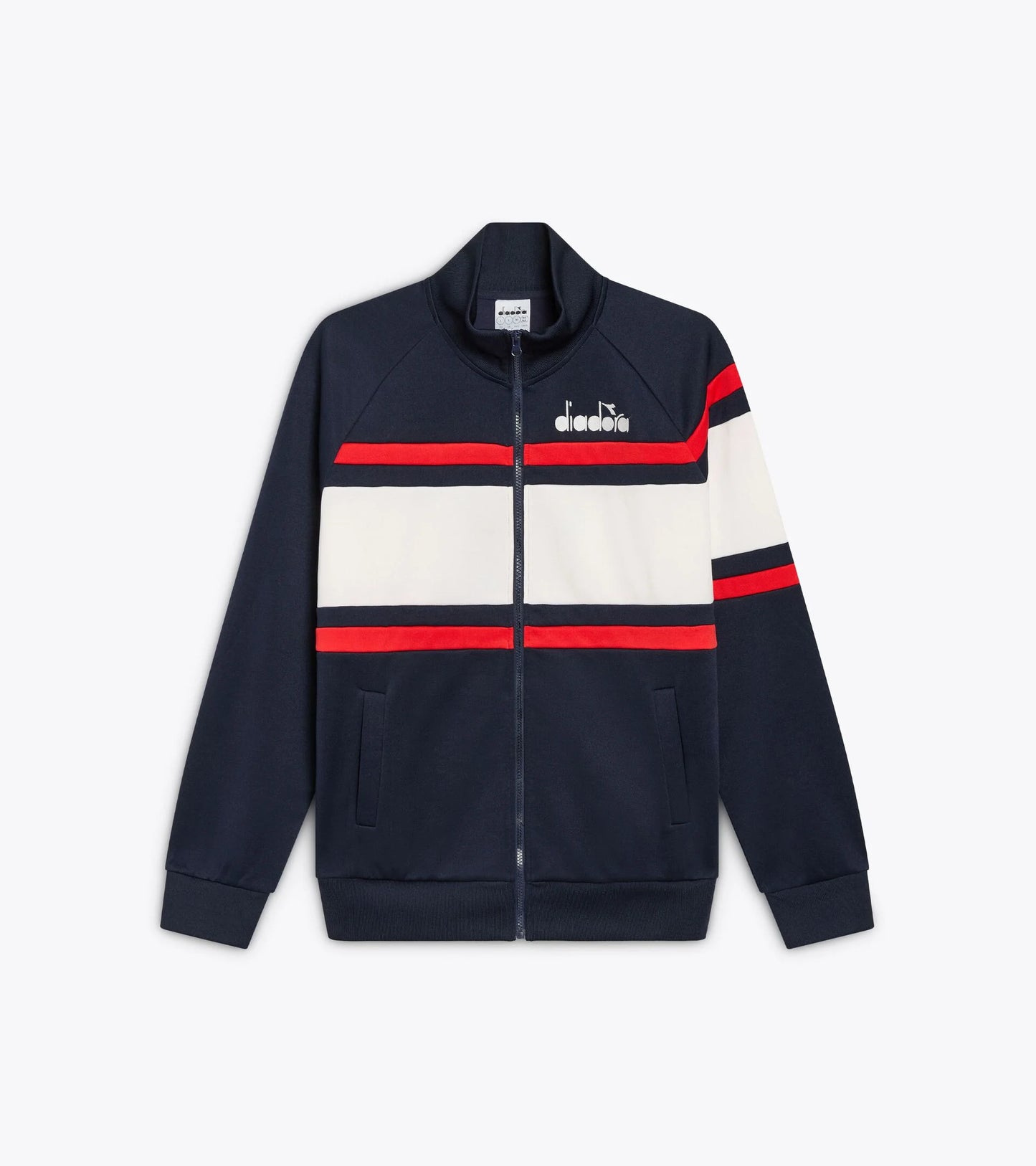 Diadora 80s Track Jacket Blue/Red