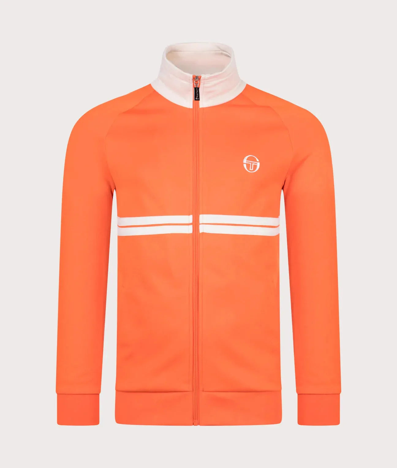 Sergio Tacchini Dallas Track Top In Dragonfire/ Buttercream