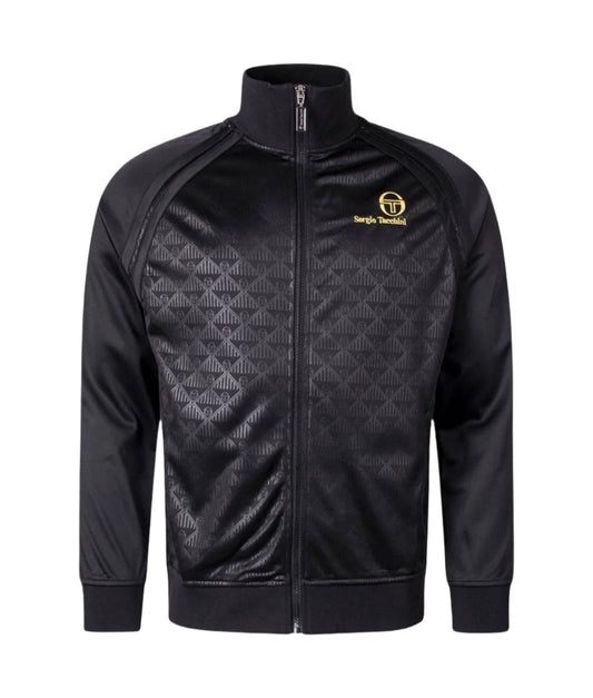 Sergio Tacchini Ghibli Mono Track Top in Black - RD1 Clothing