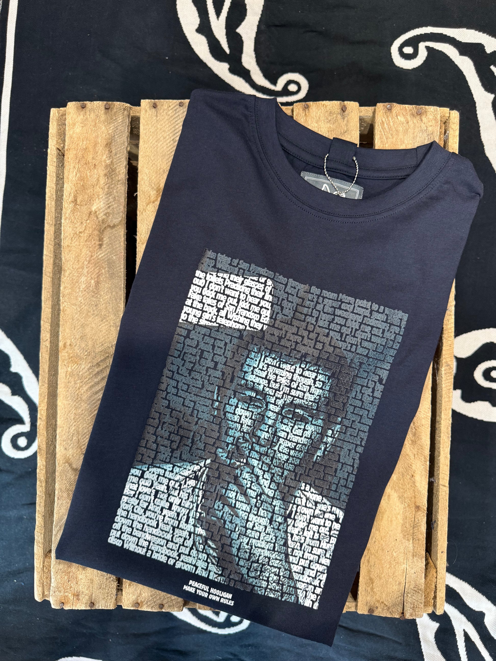 Peaceful Hooligan San Fransisco T-Shirt Navy - RD1 Clothing
