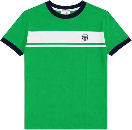 Sergio Tacchini Masters T-Shirt Fern Green/White/Navy