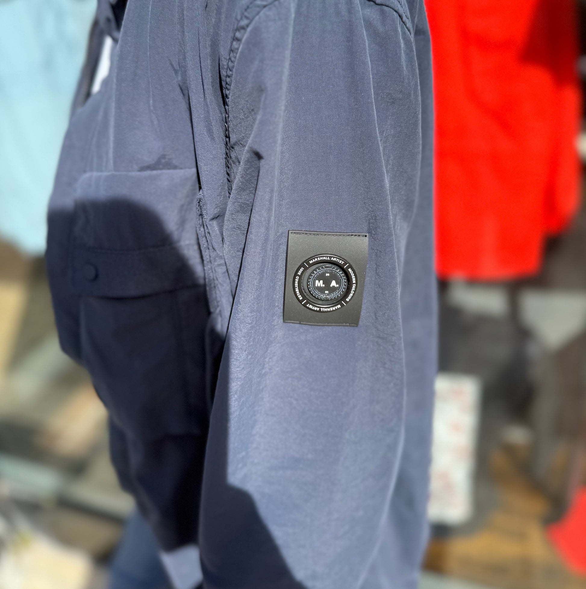 Marshall Artist Woodvale Overshirt Navy - RD1 Clothing