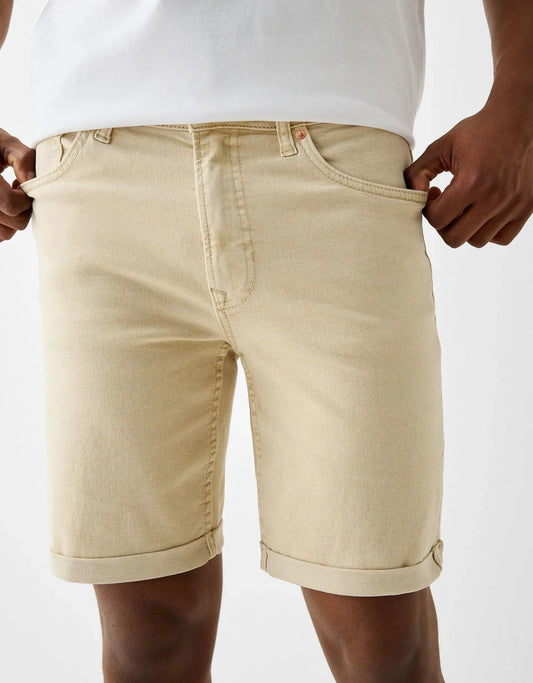 Only & Sons Denim Shorts Sand