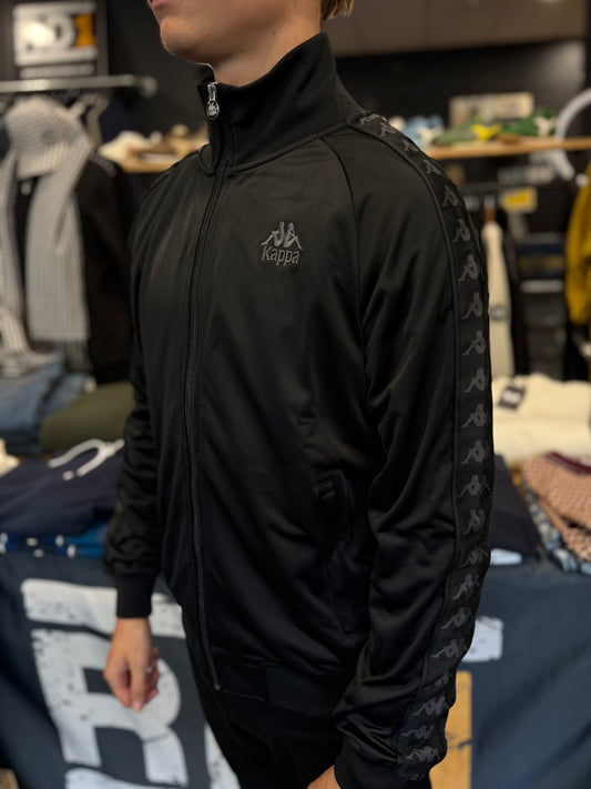 Kappa Lyman Track Top Black Grey/Coal
