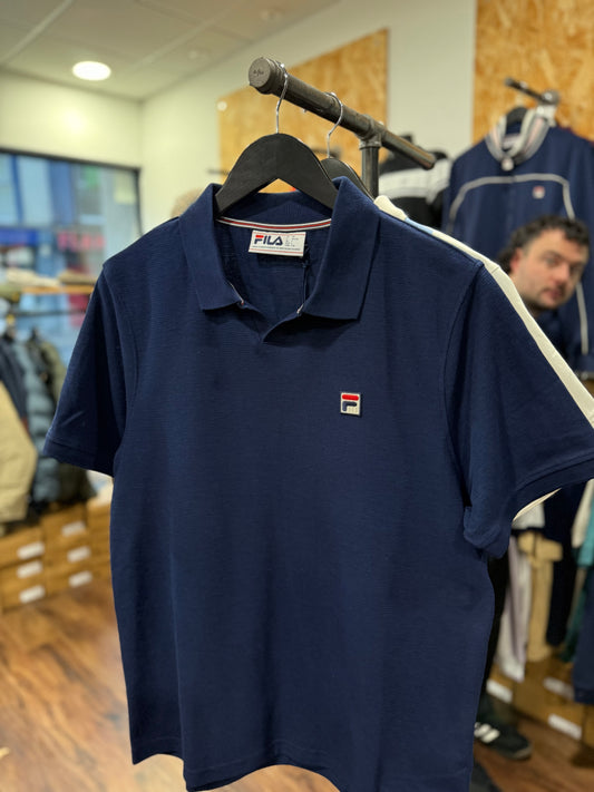Fila Tristiano Polo Shirt Navy