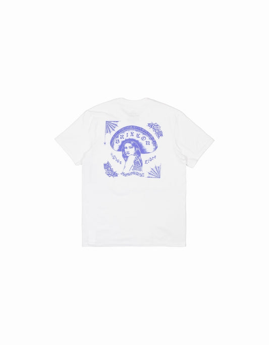Brixton Vive Libre Tee In White - RD1 Clothing