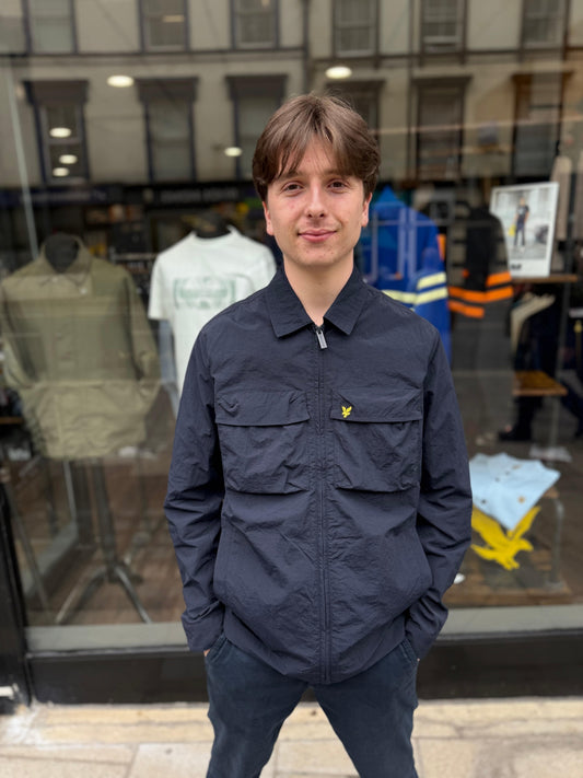 Lyle & Scott Overshirt Dark Navy - RD1 Clothing
