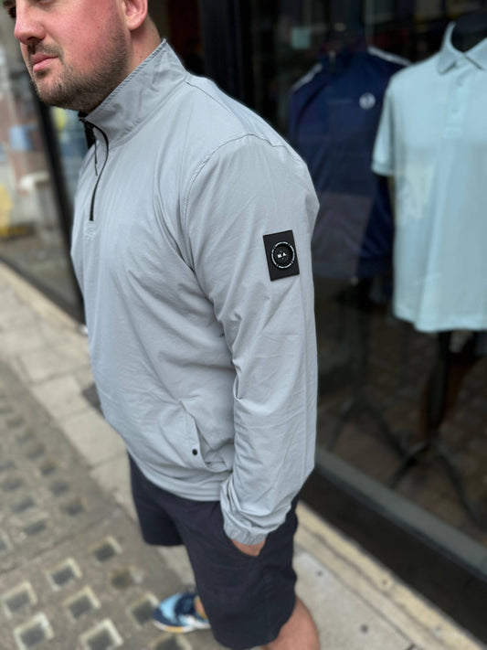 Marshall Artist Lennox Quarter Zip Monument Grey - RD1 Clothing