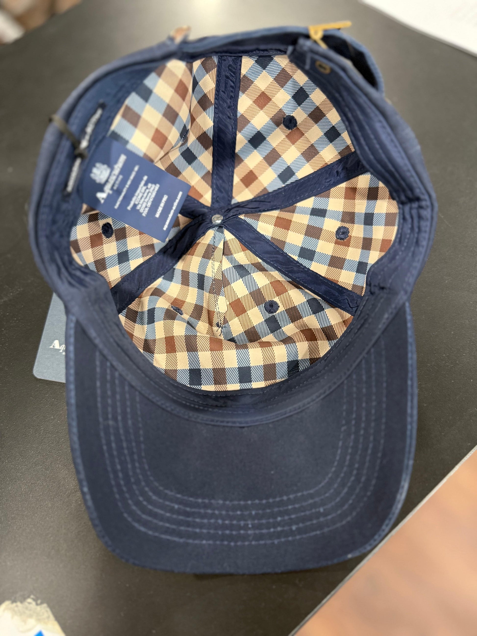 Aquascutum Logo Baseball Cap - RD1 Clothing