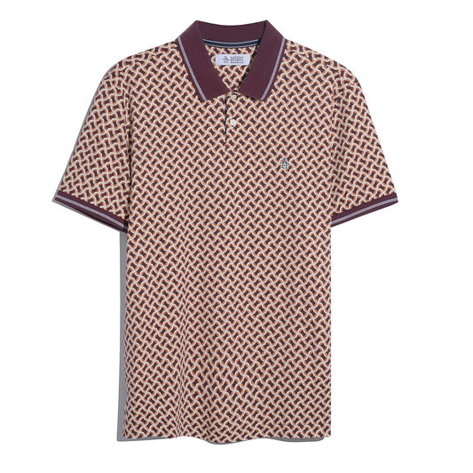 Original Penguin Interlock Tipped Polo Shirt Port Royale