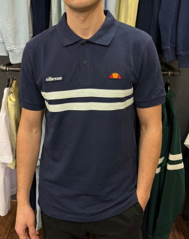 Ellesse Muccia Polo Navy/Light Blue - RD1 Clothing