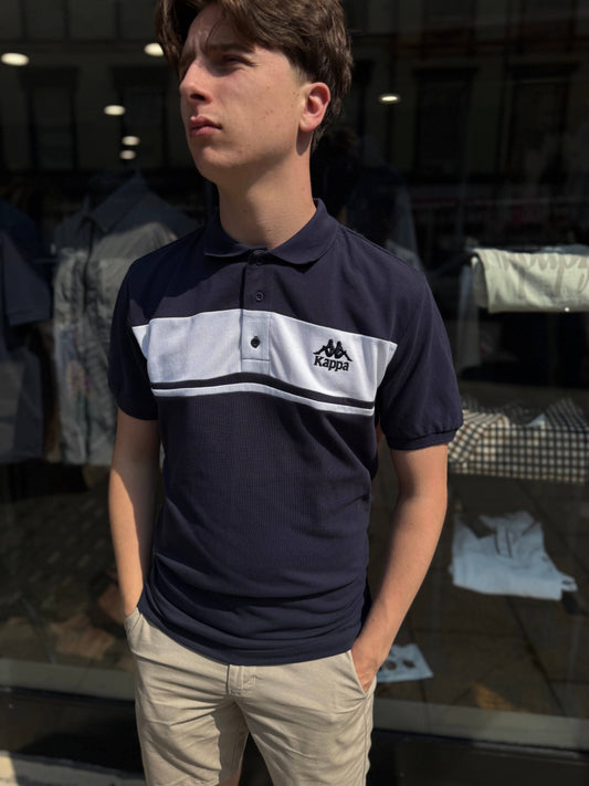 Kappa Urwen Polo Shirt Navy - RD1 Clothing